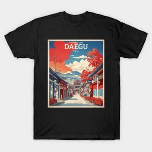 Daegu South Korea Travel Tourism Retro Vintage T-Shirt